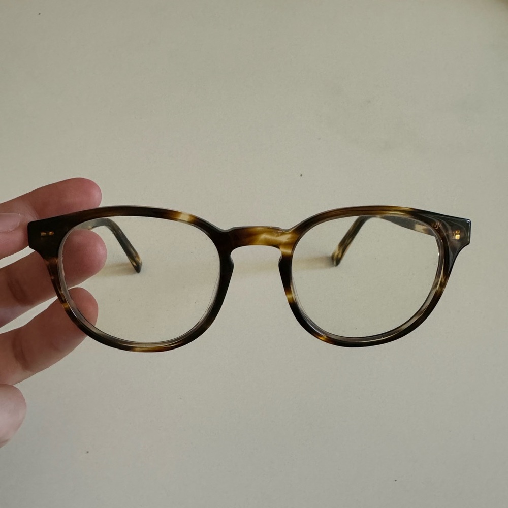 Warby Parker Percy Blue Light Reader Glasses in Tortoise Shell